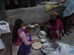 making-bread-in-village